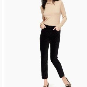 Kate Spade Broome Street Black Velveteen Pants